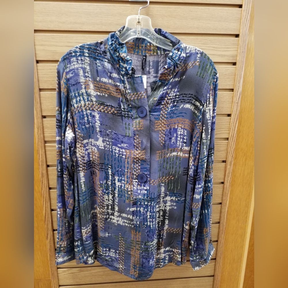 Print blouse